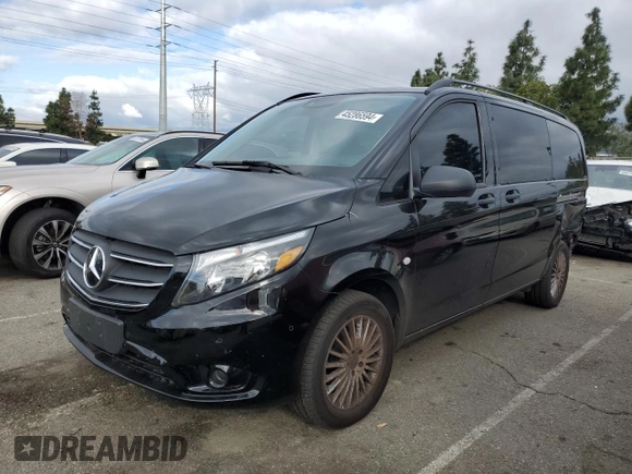 2022 Mercedes-Benz Metris with VIN W1WV0FEY5N4158409, listed as a Copart auction lot 45286594 with 10,109 mi miles and Salvage Title. Bid and sale history available at DreamBid. Image 1.