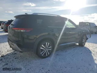 2022 Nissan Pathfinder Platinum with VIN 5N1DR3DF6NC224561, listed as a Copart auction lot 87052854 with 75,233 mi miles and Salvage Title. Bid and sale history available at carsss.com. Image 3.
