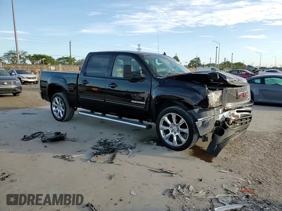 2010 GMC Sierra 1500 SLT with VIN 3GTRCWE03AG287390, listed as a Copart auction lot 87533655 with 163,253 mi miles and Salvage title. Bid and sale history available at DreamBid. Image 10.