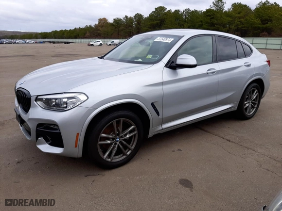 2021 BMW X4 xDrive30i with VIN 5UX2V1C06M9F10870, listed as a Copart auction lot 37548973 with 13,840 mi miles. Bid and sale history available at carsss.com. Image 1.