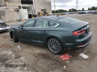2018 Audi A5 Sportback Prestige with VIN WAUCNCF50JA100949, listed as a Copart auction lot 72692233 with 42,782 mi miles. Bid and sale history available at carsss.com. Image 2.