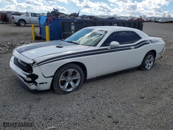2012 Dodge Challenger SXT Plus with VIN 2C3CDYAG7CH128168, listed as a Copart auction lot 47273945 with 196,025 mi miles and Salvage Title. Bid and sale history available at carsss.com. Image 1.
