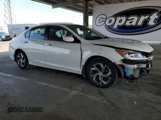 2017 Honda Accord Sedan LX with VIN 1HGCR2F39HA101481, listed as a Copart auction lot 54225095 with 94,519 mi miles and Salvage Title. Bid and sale history available at carsss.com. Image 4.