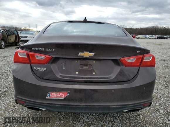 2016 Chevrolet Malibu LT with VIN 1G1ZF5SX5GF238116, listed as a Copart auction lot 46534725 with 147,167 mi miles and Salvage Title. Bid and sale history available at DreamBid. Image 6.