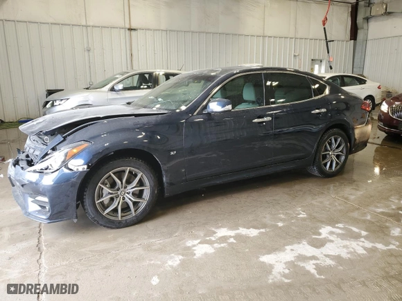 2017 Infiniti M37 with VIN JN1BY1AR1HM770414, listed as a Copart auction lot 50468665 with NaN miles and Non Repairable. Bid and sale history available at carsss.com. Image 1.