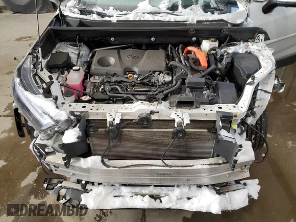 2023 Toyota RAV4 Hybrid Limited with VIN 2T3DWRFV5PW184266, listed as a Copart auction lot 82210204 with 40,740 mi miles and Salvage Title. Bid and sale history available at carsss.com. Image 12.