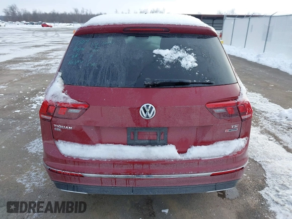 2018 Volkswagen Tiguan SEL с VIN 3VV2B7AX3JM148893, выставлен на аукционе IAAI как лот 41265196 с пробегом 60 035 миль миль и . История ставок и продаж доступна на DreamBid. Изображение 16.