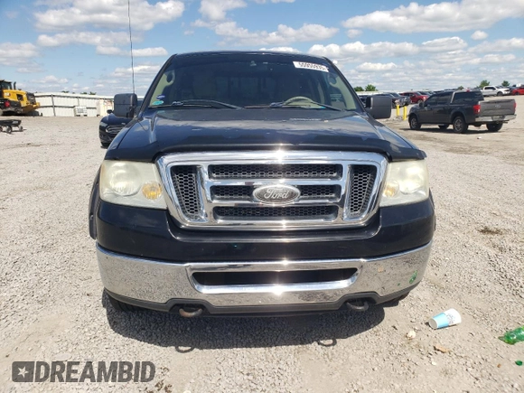 2008 Ford F-150 XLT with VIN 1FTPX14V58FB88528, listed as a Copart auction lot 55955935 with 195,719 mi miles and Salvage title. Bid and sale history available at DreamBid. Image 5.