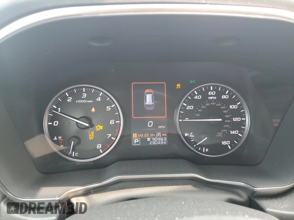 2021 Subaru Outback Limited with VIN 4S4BTAMC8M3156863, listed as a Copart auction lot 58729645 with 29,049 mi miles and Salvage title. Bid and sale history available at DreamBid. Image 9.