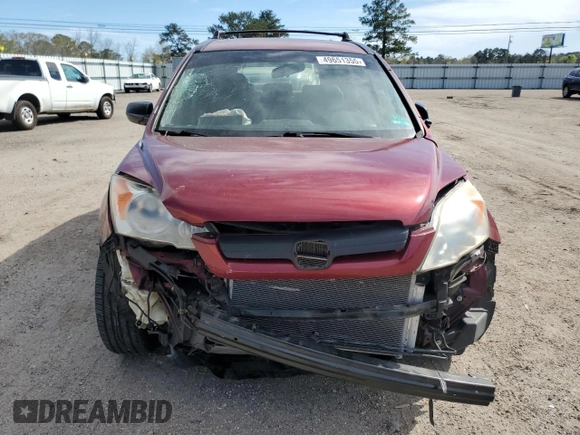 2007 Honda CR-V LX with VIN JHLRE383X7C075891, listed as a Copart auction lot 49651355 with 115,706 mi miles and Salvage Title. Bid and sale history available at carsss.com. Image 5.