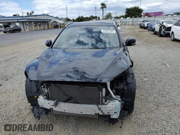 2020 Infiniti QX50 Luxe with VIN 3PCAJ5M38LF120752, listed as a Copart auction lot 52937595 with 40,001 mi miles and Salvage title. Bid and sale history available at DreamBid. Image 5.