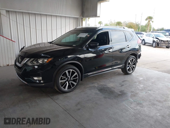 2019 Nissan Rogue SV with VIN 5N1AT2MTXKC809627, listed as a IAAI auction lot 40705533 with 28,463 mi miles and . Bid and sale history available at DreamBid. Image 2.