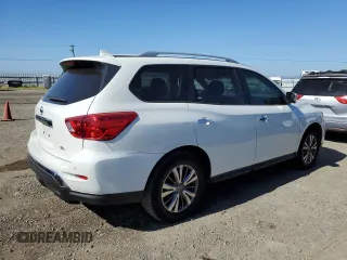 2020 Nissan Pathfinder SL with VIN 5N1DR2CN4LC607835, listed as a Copart auction lot 56501165 with 128,743 mi miles and Salvage title. Bid and sale history available at DreamBid. Image 3.