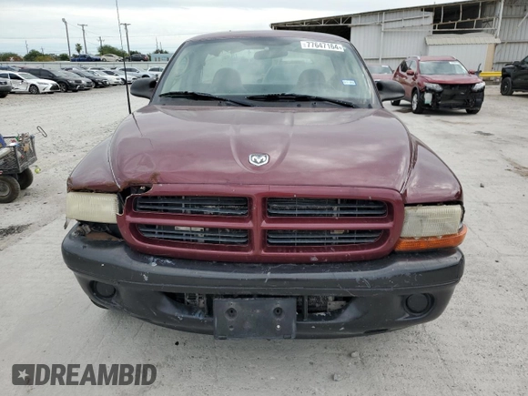 2003 Dodge Dakota with VIN 1D7FL16XX3S354070, listed as a Copart auction lot 42445675 with 206,311 mi miles and Clean Title. Bid and sale history available at carsss.com. Image 5.