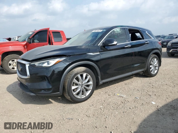 2022 Infiniti QX50 Pure with VIN 3PCAJ5AB1NF116220, listed as a Copart auction lot 48974075 with 73,079 mi miles and Salvage title. Bid and sale history available at DreamBid. Image 1.