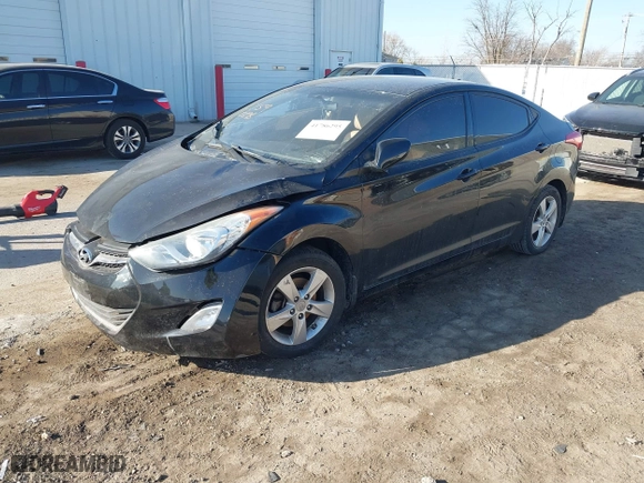 2013 Hyundai Elantra GLS with VIN 5NPDH4AE2DH285630, listed as a IAAI auction lot 41786295 with 123,272 mi miles. Bid and sale history available at carsss.com. Image 17.
