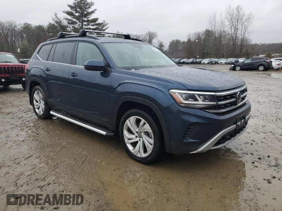 2023 Volkswagen Atlas SE with VIN 1V2KR2CA2PC502692, listed as a Copart auction lot 50461735 with 157,069 mi miles and Clean title. Bid and sale history available at DreamBid. Image 4.