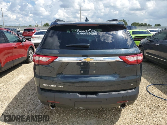 2020 Chevrolet Traverse LT Cloth with VIN 1GNEVGKW5LJ140861, listed as a Copart auction lot 74048774 with Not Provided miles and Non Repairable. Bid and sale history available at carsss.com. Image 6.