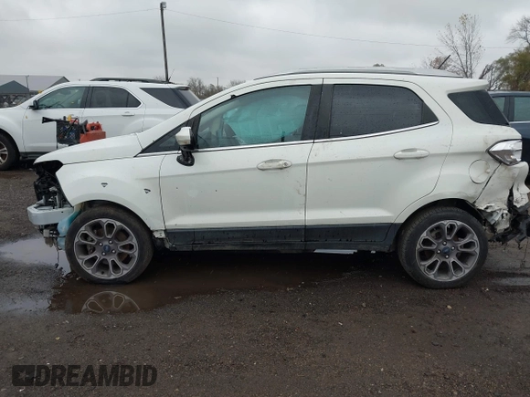 2019 Ford EcoSport Titanium z VIN MAJ3S2KE7KC276727, wystawiony jako IAAI lot #40913649 z przebiegiem 95 390 mil mil oraz . Historia ofert i sprzedaży dostępna na DreamBid. Obrazek 14.