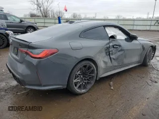2024 BMW M4 Competition xDrive with VIN WBS43AZ05RCN59792, listed as a Copart auction lot 81781513 with 0 mi miles and Salvage Title. Bid and sale history available at carsss.com. Image 3.