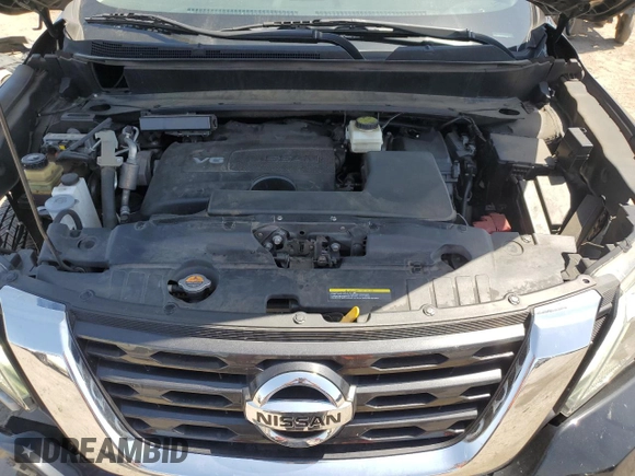 2020 Nissan Pathfinder S with VIN 5N1DR2AN3LC599553, listed as a Copart auction lot 57048435 with 71,541 mi miles and Salvage title. Bid and sale history available at DreamBid. Image 12.
