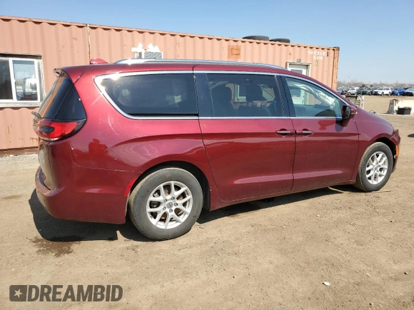 2021 Chrysler Pacifica Touring L with VIN 2C4RC1BG3MR528173, listed as a Copart auction lot 50229055 with 97,158 mi miles and Salvage Title. Bid and sale history available at DreamBid. Image 3.