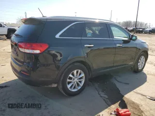 2017 Kia Sorento LX with VIN 5XYPGDA57HG198917, listed as a Copart auction lot 48496325 with 115,667 mi miles and Salvage Title. Bid and sale history available at DreamBid. Image 3.