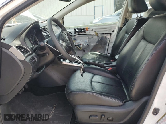 2017 Nissan Sentra SV with VIN 3N1AB7AP0HY322354, listed as a Copart auction lot 54161465 with 82,340 mi miles and Salvage Title. Bid and sale history available at DreamBid. Image 7.