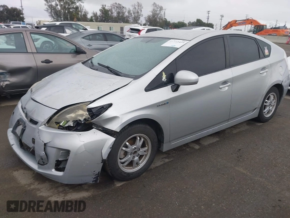 2010 Toyota Prius II with VIN JTDKN3DU3A0188622, listed as a IAAI auction lot 41772473 with 103,388 mi miles. Bid and sale history available at carsss.com. Image 2.
