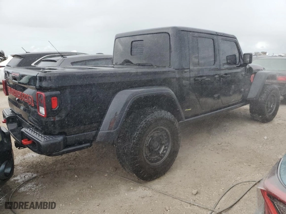 2022 Jeep Gladiator Rubicon with VIN 1C6JJTBG5NL101657, listed as a Copart auction lot 74682144 with 13,352 mi miles and Non Repairable. Bid and sale history available at carsss.com. Image 3.