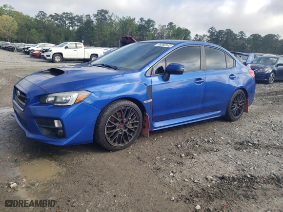 2017 Subaru WRX STI with VIN JF1VA2M69H9801066, listed as a Copart auction lot 49260345 with NaN miles and Clean Title. Bid and sale history available at carsss.com. Image 1.
