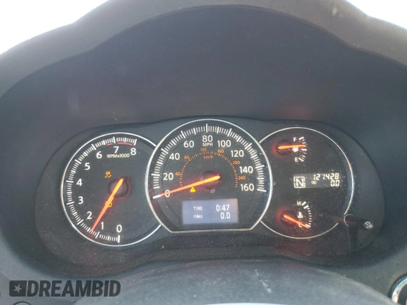 2012 Nissan Maxima S with VIN 1N4AA5AP0CC817990, listed as a Copart auction lot 55147635 with 121,428 mi miles and Clean Title. Bid and sale history available at DreamBid. Image 9.