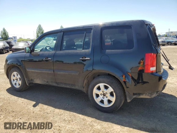 2011 Honda Pilot LX with VIN 5FNYF4H20BB502574, listed as a Copart auction lot 59156775 with 269,212 mi miles and Salvage title. Bid and sale history available at DreamBid. Image 2.