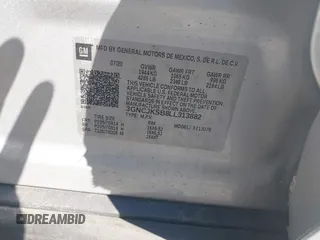 2020 Chevrolet Trax LS with VIN 3GNCJKSB8LL313882, listed as a IAAI auction lot 42030112 with 34,072 mi miles and . Bid and sale history available at DreamBid. Image 9.