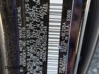 2019 Lexus ES 350 with VIN 58ABZ1B15KU021548, listed as a Copart auction lot 49694775 with 94,645 mi miles and Salvage Title. Bid and sale history available at DreamBid. Image 14.
