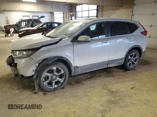 2018 Honda CR-V EX-L with VIN 5J6RW2H87JL017559, listed as a Copart auction lot 46230535 with 121,419 mi miles and Salvage Title. Bid and sale history available at DreamBid. Image 1.