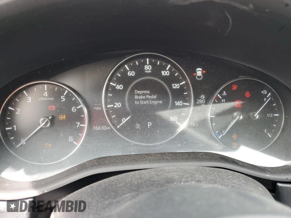 2021 Mazda CX-30 Select with VIN 3MVDMABLXMM256327, listed as a Copart auction lot 51185235 with 76,630 mi miles and Salvage Title. Bid and sale history available at DreamBid. Image 9.