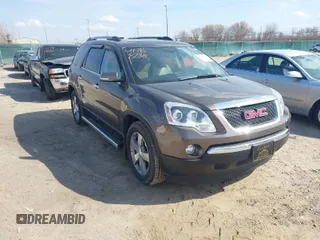2012 GMC Acadia SLT1 with VIN 1GKKVRED0CJ211129, listed as a IAAI auction lot 41768238 with 131,982 mi miles and . Bid and sale history available at carsss.com. Image 1.