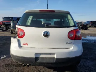 2007 Volkswagen Rabbit with VIN WVWBS71K07W256593, listed as a Copart auction lot 85633444 with 144,961 mi miles and Clean Title. Bid and sale history available at carsss.com. Image 6.