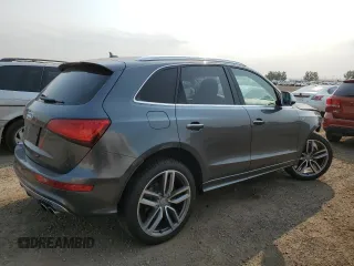 2016 Audi SQ5 3.0T Technik with VIN WA1LCAFP9GA032281, listed as a Copart auction lot 60234744 with 0 mi miles and Salvage Title. Bid and sale history available at carsss.com. Image 3.