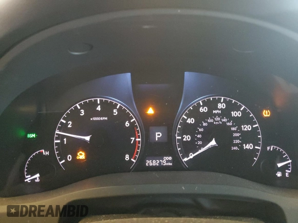2014 Lexus RX 350 with VIN 2T2ZK1BA4EC133835, listed as a Copart auction lot 63265485 with 268,279 mi miles and Salvage title. Bid and sale history available at DreamBid. Image 9.