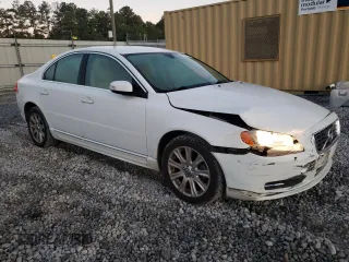 2010 Volvo S80 I6 with VIN YV1982AS5A1116957, listed as a Copart auction lot 75601724 with 118,129 mi miles and Salvage Title. Bid and sale history available at carsss.com. Image 4.