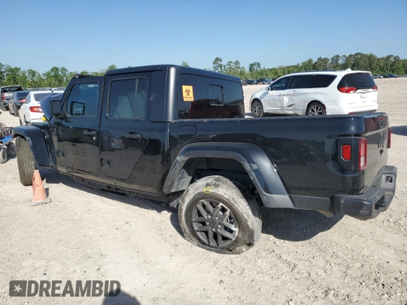 2024 Jeep Gladiator Sport S z VIN 1C6HJTAG4RL103597, wystawiony jako Copart lot #52364275 z przebiegiem 12 128 mil mil oraz Nie do naprawy • Non repairable. Historia ofert i sprzedaży dostępna na DreamBid. Obrazek 2.