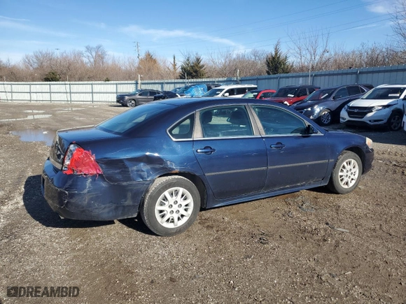 2010 Chevrolet Impala Police Police with VIN 2G1WD5EM7A1255525, listed as a Copart auction lot 82915314 with 163,977 mi miles and Salvage Title. Bid and sale history available at carsss.com. Image 3.