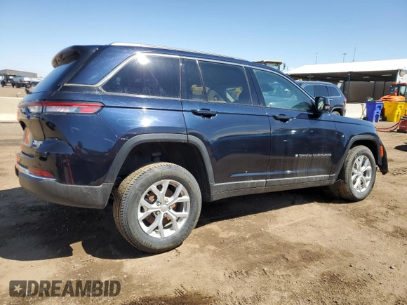 2023 Jeep Grand Cherokee Limited with VIN 1C4RJHBG5P8857410, listed as a Copart auction lot 52878685 with 51,004 mi miles and Clean title. Bid and sale history available at DreamBid. Image 3.