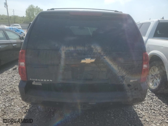 2007 Chevrolet Suburban LTZ with VIN 3GNFC16027G156309, listed as a Copart auction lot 53452355 with 0 mi miles and Clean Title. Bid and sale history available at carsss.com. Image 6.