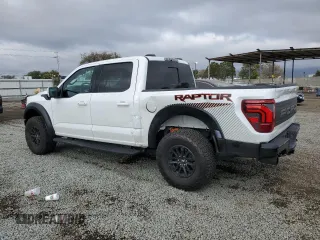 2024 Ford F-150 Raptor with VIN 1FTFW1RG6RFA18561, listed as a Copart auction lot 47472325 with 15,726 mi miles and Salvage Title. Bid and sale history available at DreamBid. Image 2.