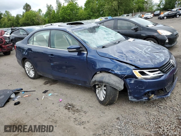 2013 Volkswagen Jetta TDI w/Premium with VIN 3VWLL7AJ6DM386508, listed as a Copart auction lot 57067455 with 127,573 mi miles and Salvage title. Bid and sale history available at DreamBid. Image 4.