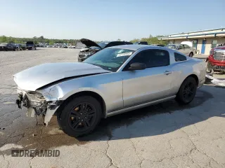 2014 Ford Mustang V6 with VIN 1ZVBP8AM7E5306060, listed as a Copart auction lot 53720565 with 130,024 mi miles and Salvage Title. Bid and sale history available at DreamBid. Image 1.