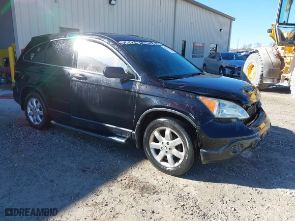 2007 Honda CR-V EX with VIN JHLRE38557C016250, listed as a IAAI auction lot 41700926 with 211,584 mi miles. Bid and sale history available at carsss.com. Image 1.